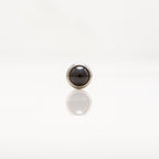 Dermal top - Crni kamen - 4 mm, Titan