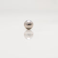 Nakit - Metalik Kuglica + šipkica - 3 mm, Titan