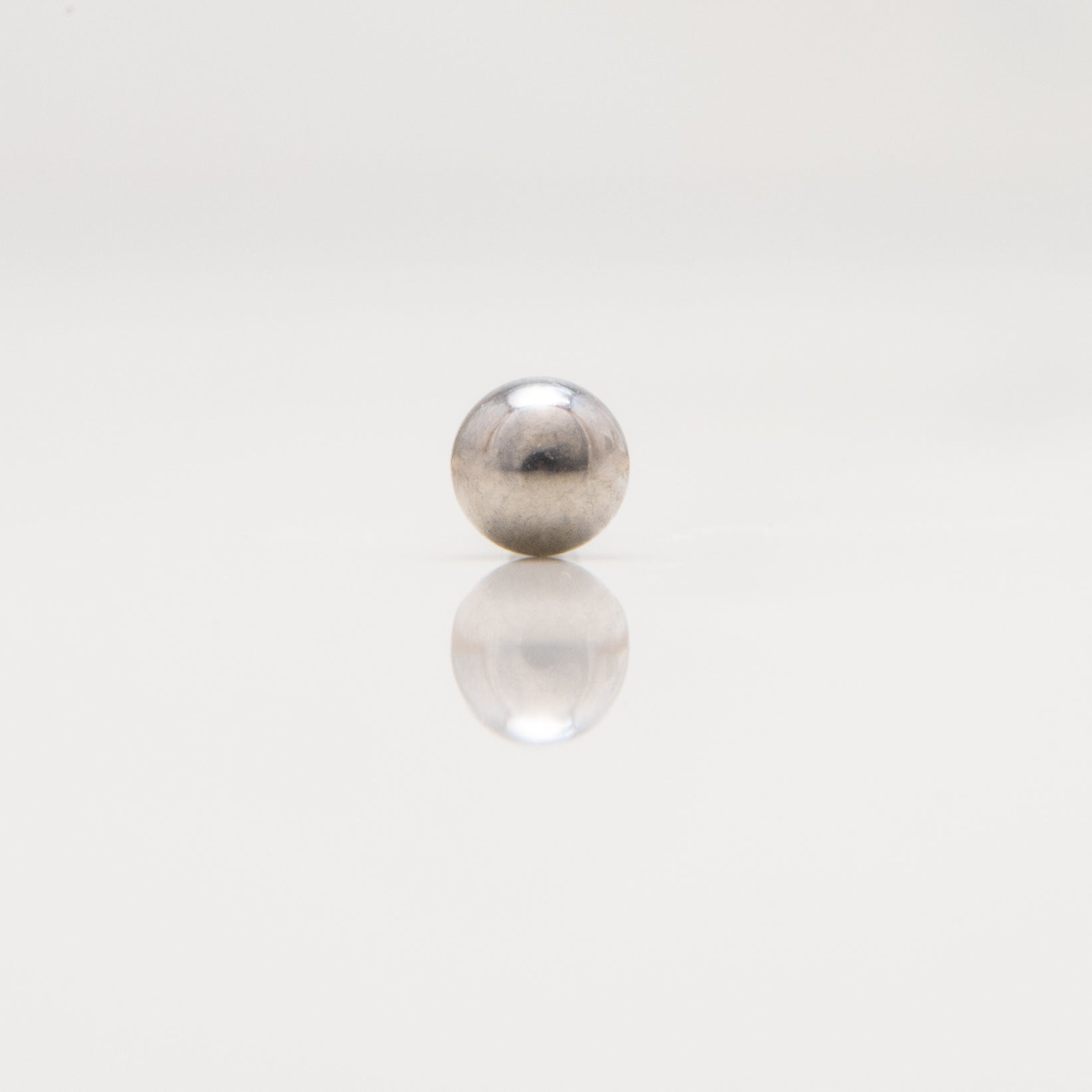 Nakit - Metalik Kuglica + šipkica - 3 mm, Titan