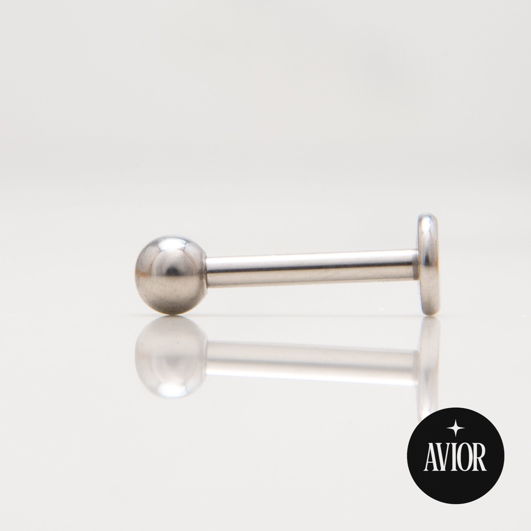 Nakit - Metalik Kuglica + šipkica - 3 mm, Titan