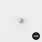 Nakit - Metalik Kuglica + šipkica - 3 mm, Titan
