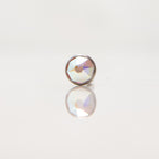 Nakit - Aurelia Borealis cirkon + šipkica - Flat back, 4 mm, Titan