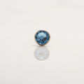 Dermal top - Plavi cirkon - 4 mm Titan