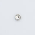 Nakit - Bijeli cirkon + šipkica - Flat back, 4 mm, Titan
