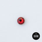 Nakit - Crveni cirkon + šipkica - Flat back, 4 mm, Titan