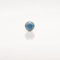 Dermal top -  Plavi glatki cirkon - 4 mm Titan