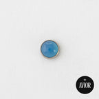 Dermal top -  Plavi glatki cirkon - 4 mm Titan