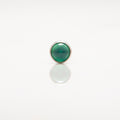 Dermal top -  Zeleni glatki cirkon - 4 mm Titan