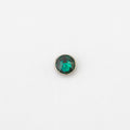 Dermal top - Zeleni cirkon - 4 mm Titan