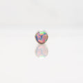 Nakit - Ljubičasti opal + šipkica - Flat back, 4 mm, Titan