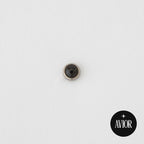 Nakit - Crni kamen + šipkica - Flat back, 3 mm, Titan