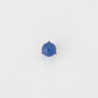 Nakit - Plavi okrugli cirkon + šipkica - Kugla, 3 mm, Titan