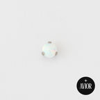 Nakit - Bijeli opal + šipkica - Kugla, 3 mm, Titan