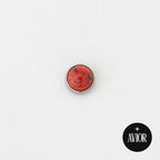 Nakit - Crveni kamen + šipkica - Flat back, 4 mm, Titan