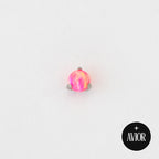 Nakit - Rozi opal + šipkica - Kugla, 3 mm, Titan