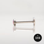Nakit - Rozi opal + šipkica - Flat back, 3 mm, Titan