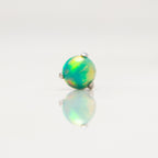 Nakit - Zeleni opal + šipkica - Kugla, 3 mm, Titan