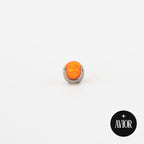 Nakit - Narančasti opal + šipkica - Kugla, 3 mm, Titan