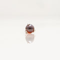 Nakit - Crveni okrugli cirkon + šipkica - Kugla, 3 mm, Titan