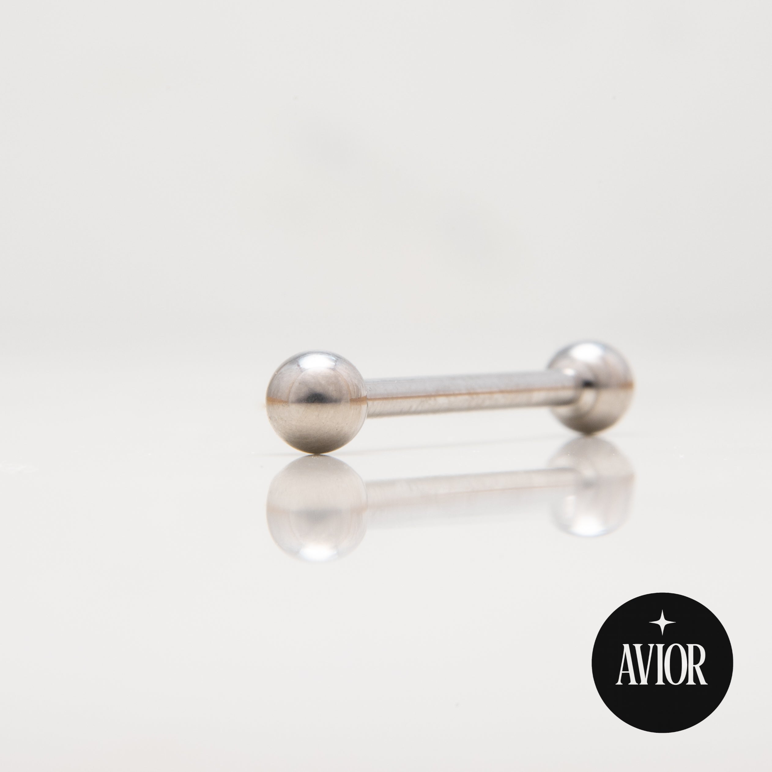 Barbell - Metalik kugla - 4 mm - Titan