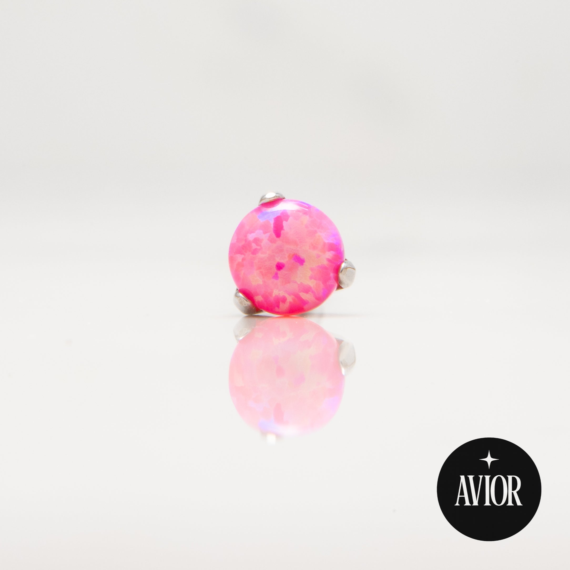 Industrial - Rozi okrugli opal - Kugla, 34 mm - 5mm - Titan