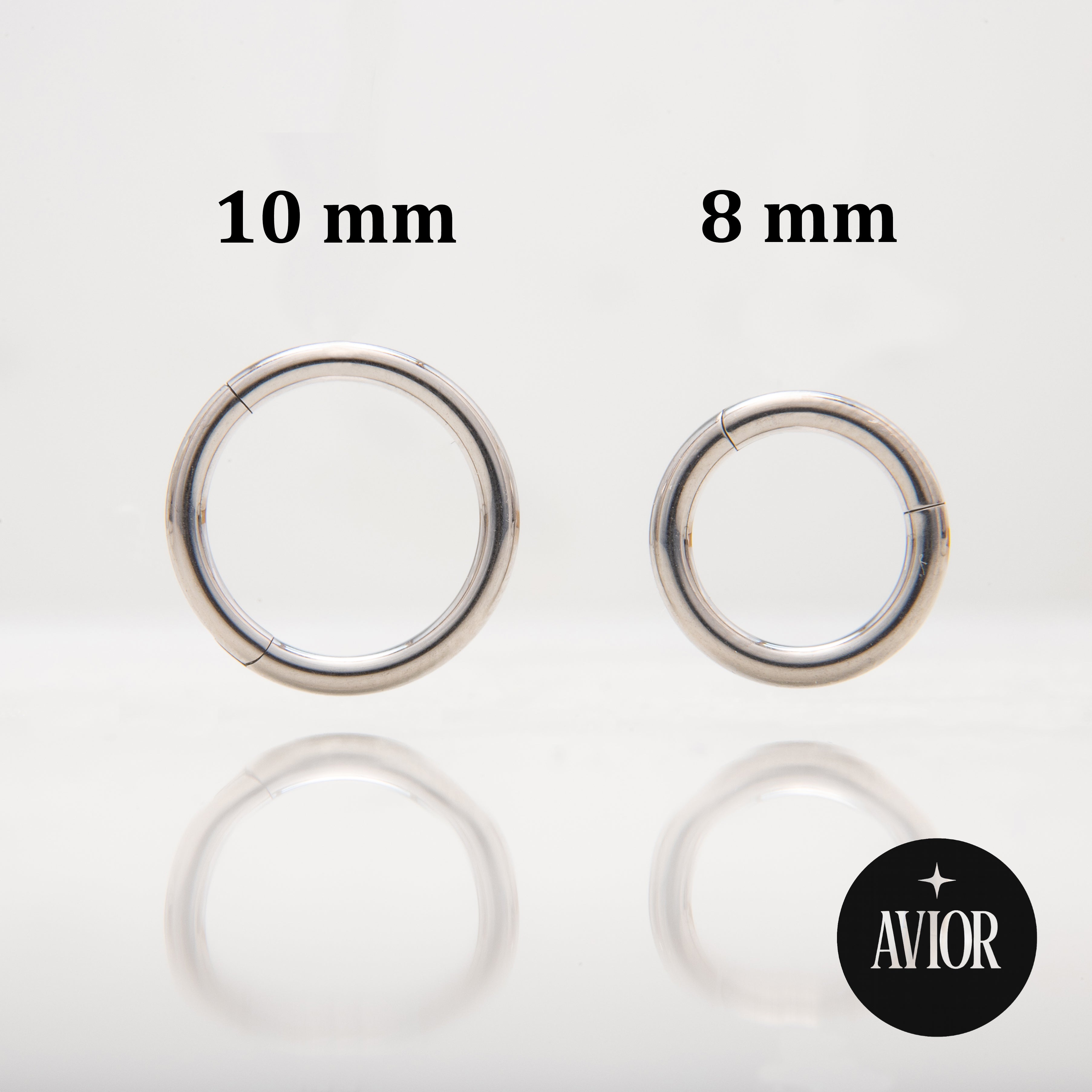 Ring - Metalik - 1.6 mm - promjer 8 mm - Titan
