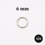 Ring - Metalik - 1.2 mm - promjer 6 mm - Titan