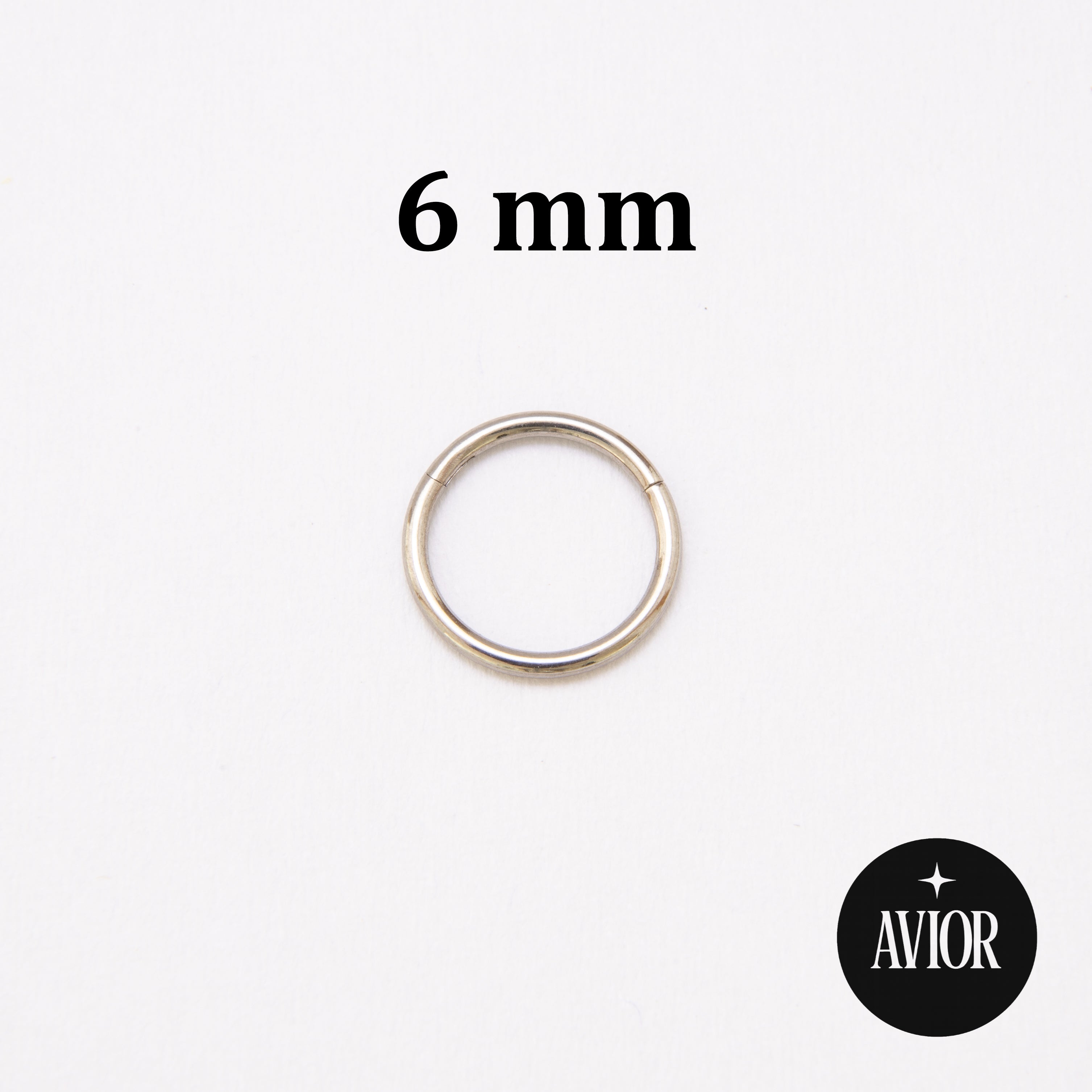 Ring - Metalik - 1.2 mm - promjer 6 mm - Titan