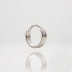 Ring - Trostruki uski debljine 1.2 mm - promjer 10 mm - Titan