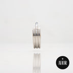Ring - Trostruki uski debljine 1.2 mm - promjer 10 mm - Titan