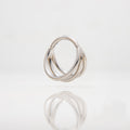 Ring - Trostruki široki debljine 1.2 mm - promjer 10 mm - Titan