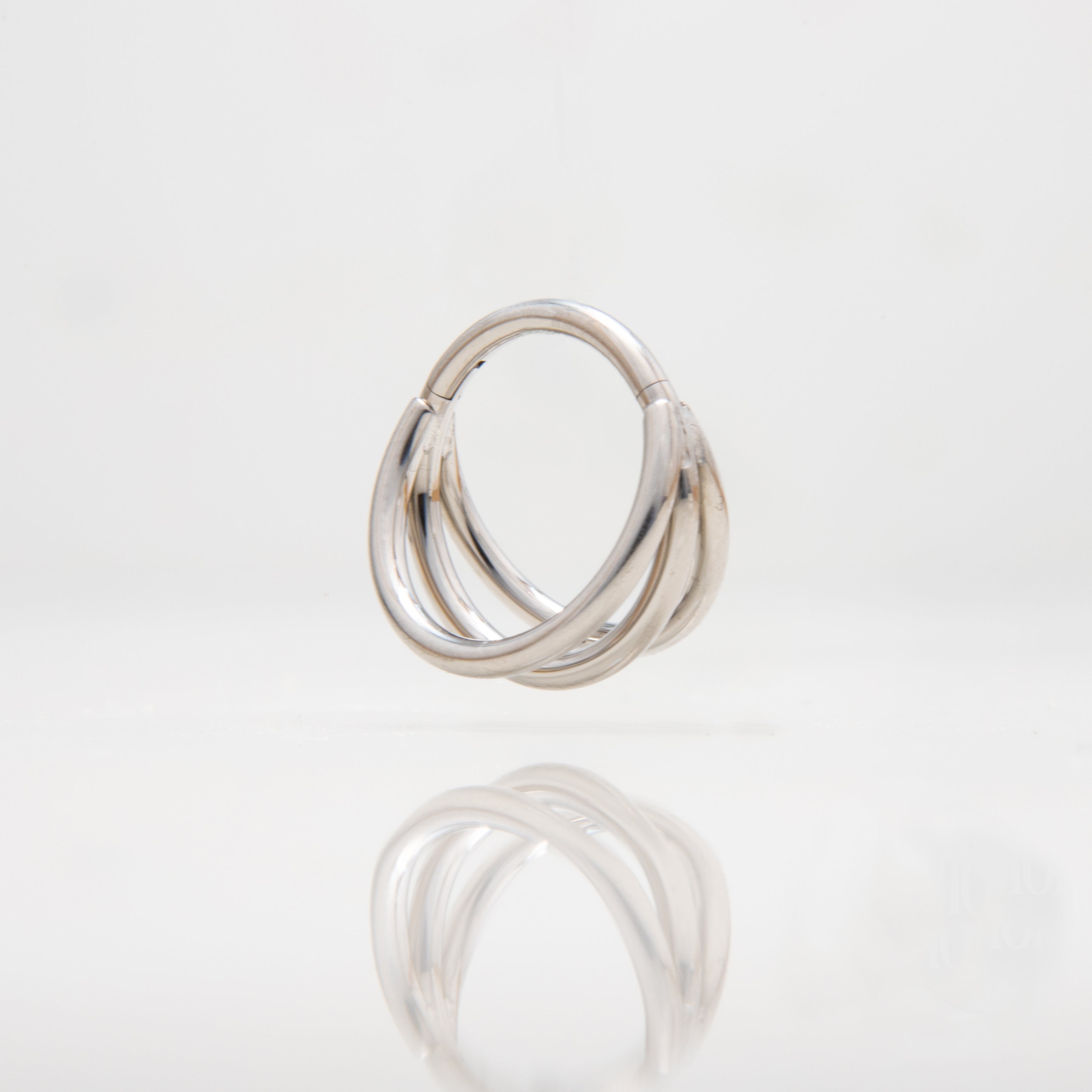 Ring - Trostruki široki debljine 1.2 mm - promjer 10 mm - Titan