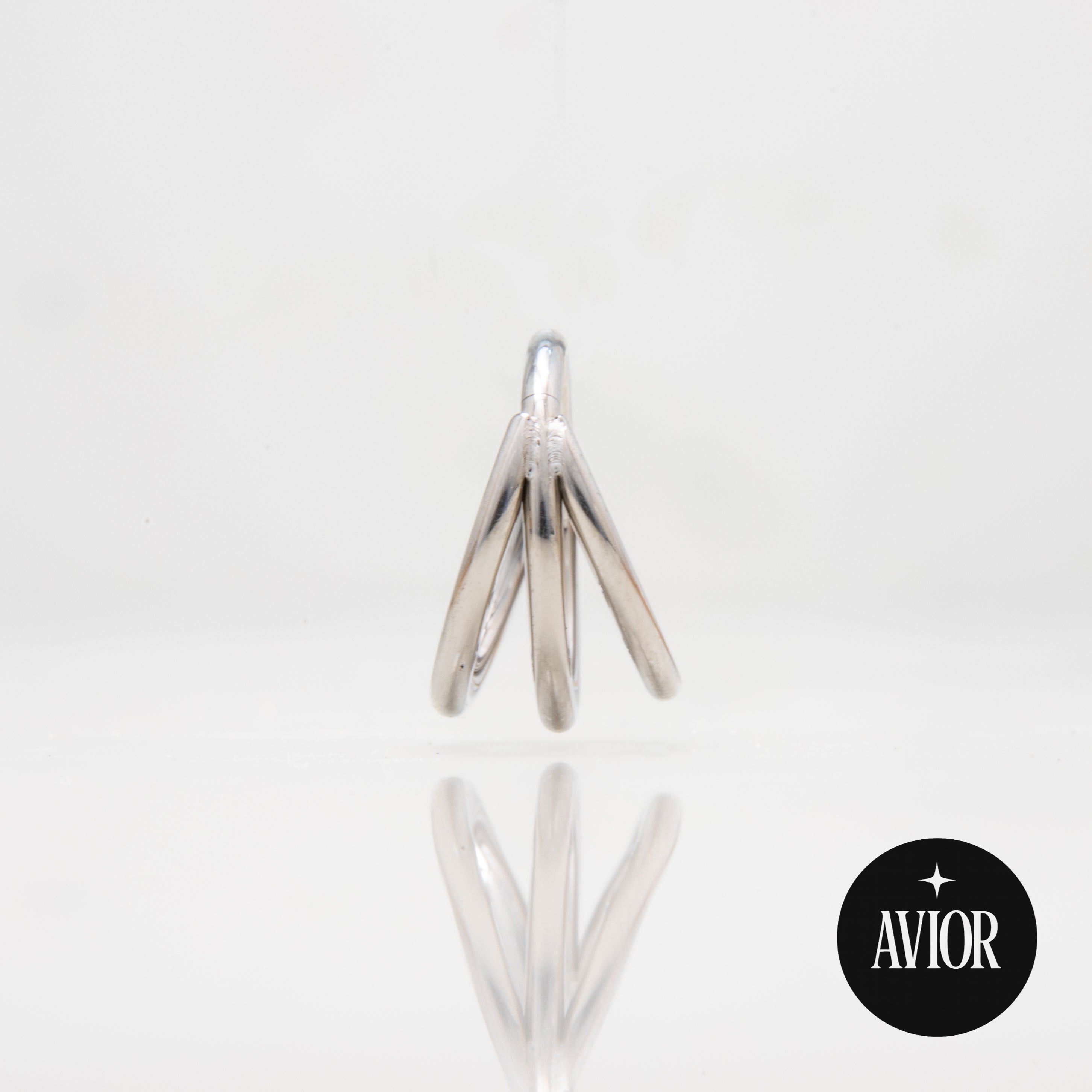 Ring - Trostruki široki debljine 1.2 mm - promjer 10 mm - Titan