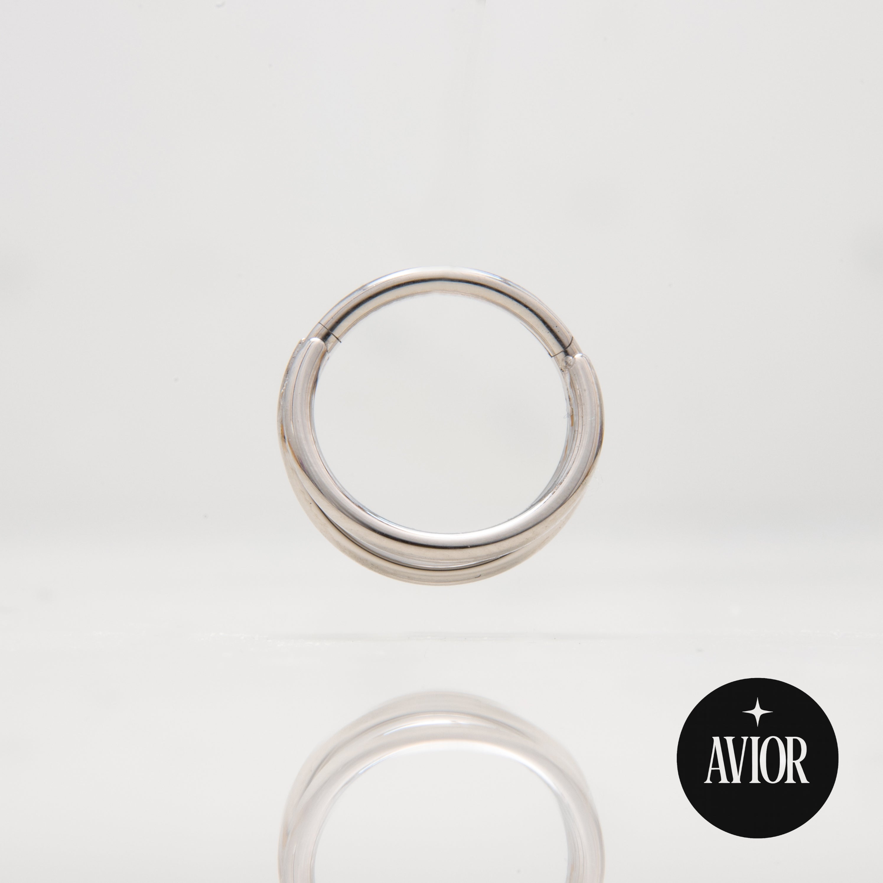 Ring - Trostruki široki debljine 1.2 mm - promjer 10 mm - Titan