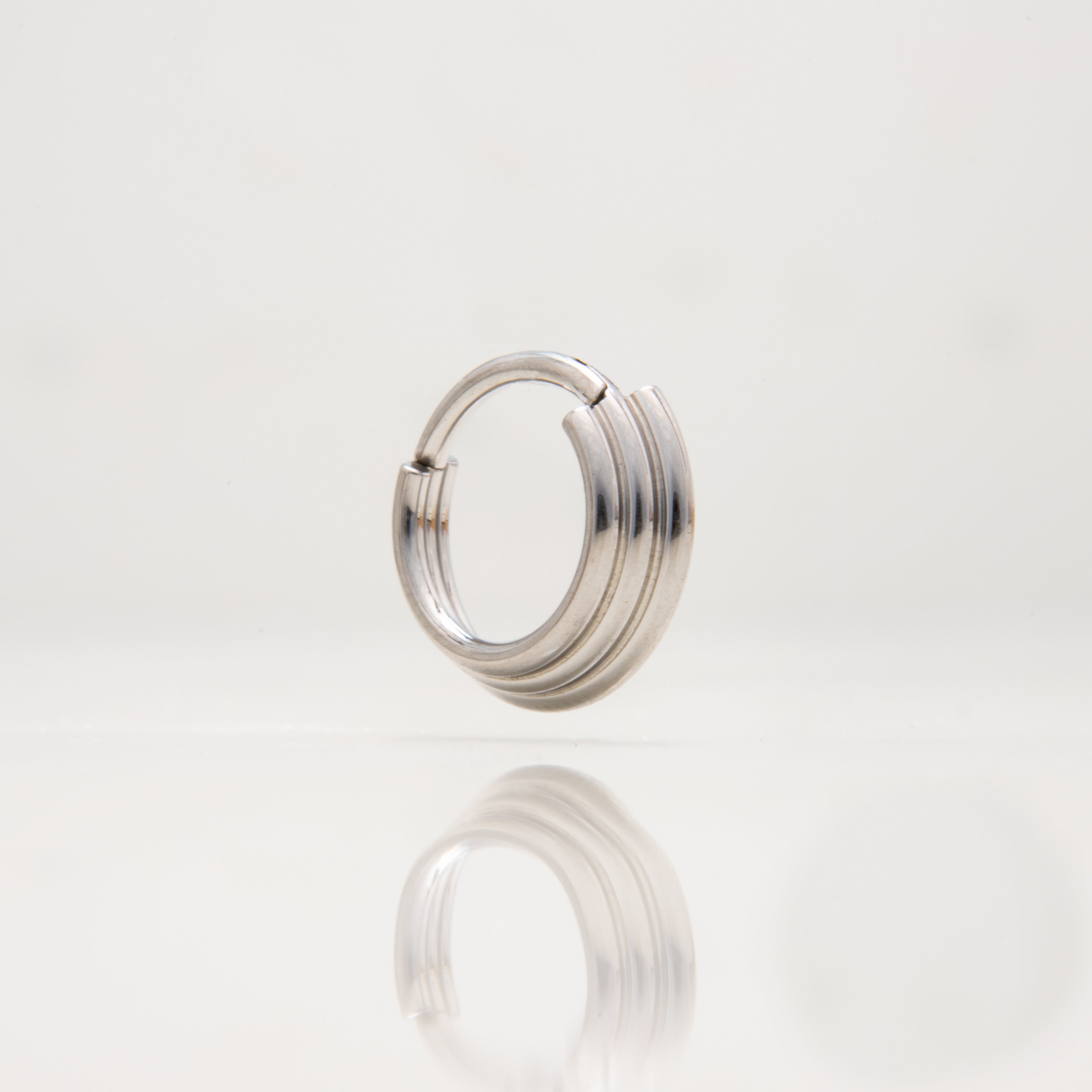 Ring - Trostruki uski stožasti debljine 1.2 mm - promjer 10 mm - Titan