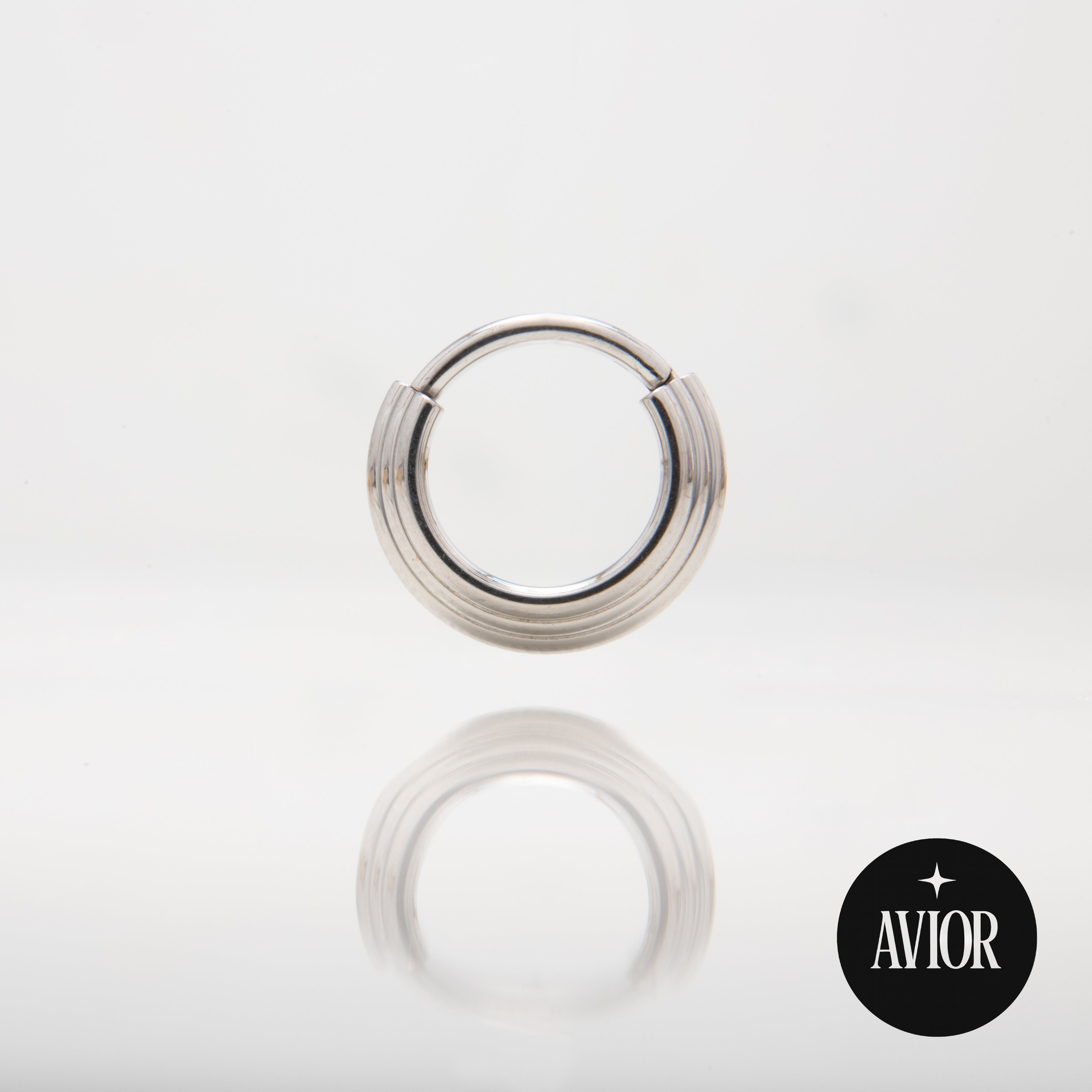 Ring - Trostruki uski stožasti debljine 1.2 mm - promjer 10 mm - Titan