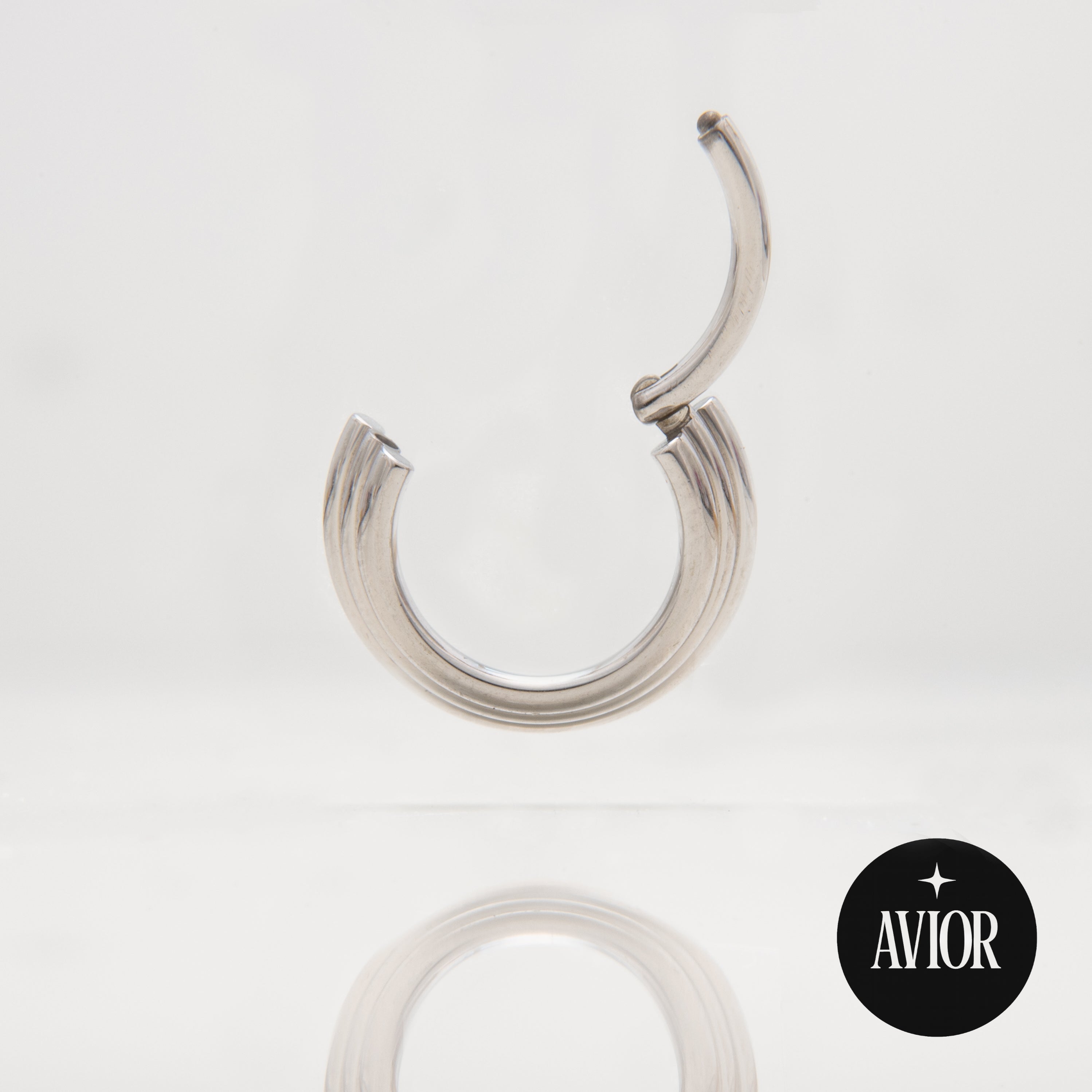 Ring - Trostruki uski stožasti debljine 1.2 mm - promjer 10 mm - Titan
