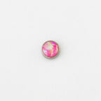 Dermal top - Ružičasti opal - 4 mm Titan