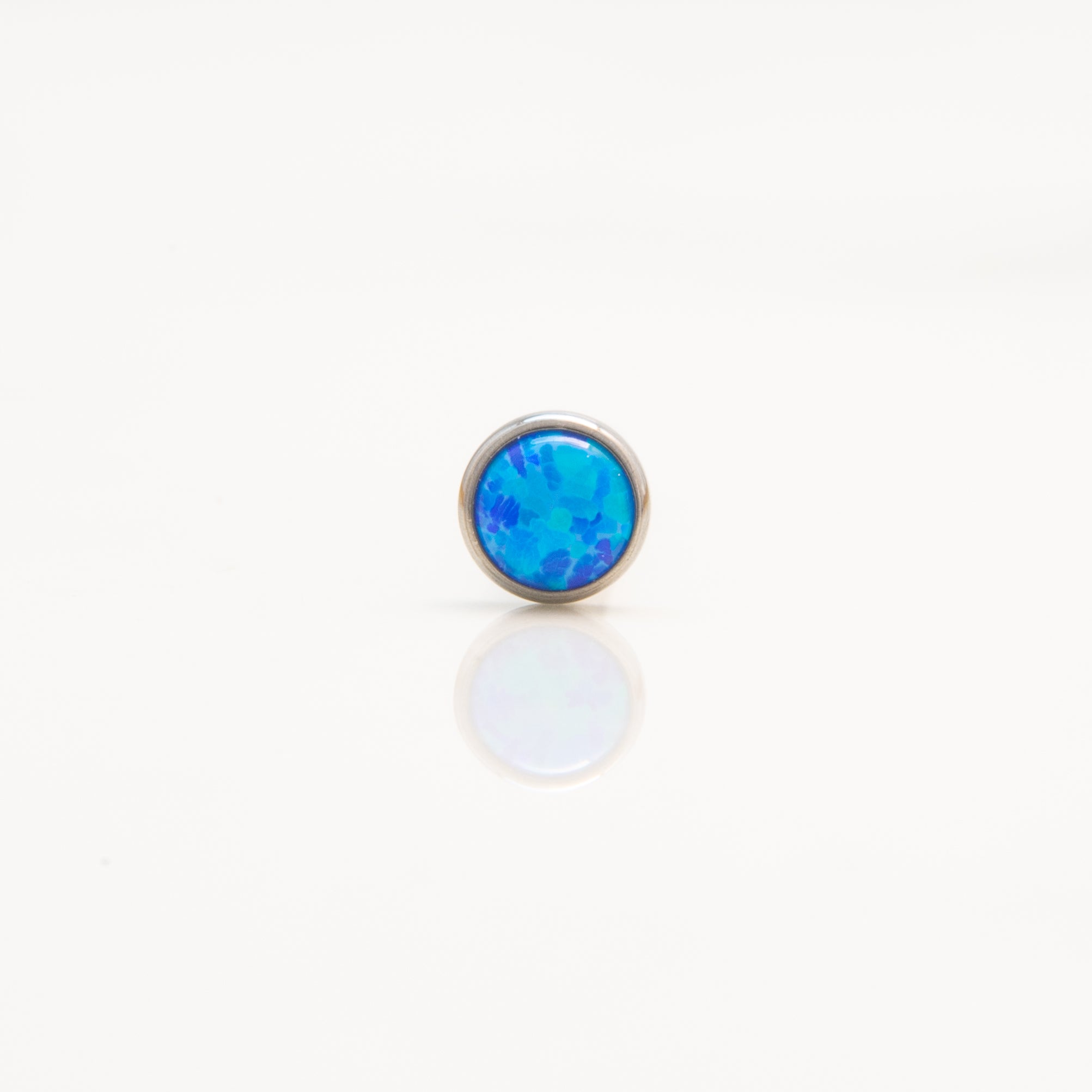 Dermal top -  Plavi opal - 4 mm Titan