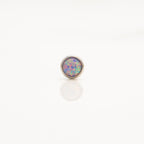 Dermal top -  Ljubičasti opal - 4 mm Titan