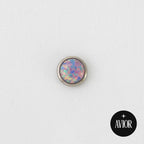 Dermal top -  Ljubičasti opal - 4 mm Titan